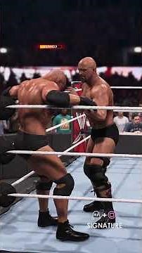 WWE 2K22 - "Stone Cold" Steve Austin signature moves on Goldberg #Short
