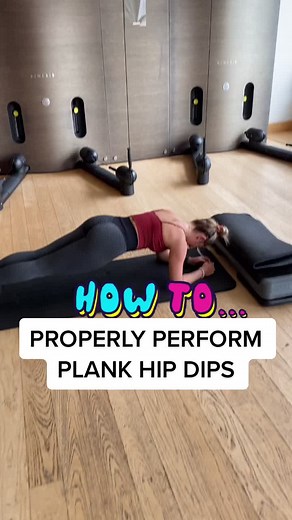 Plank Hip Dips Form! #absexercise #workouthelp #plankhipdips #workouttip #obliquesworkout #obliqueworkout #abexercises