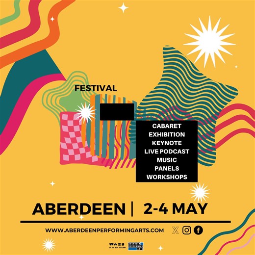 📢Rise Up! returns May 2024 Curated by We Are Here Scotland & commissioned by Aberdeen Performing Arts, the festival will celebrate Black People and People of Colour creatives! Exhibition | Cabaret | Podcast | Music | Panels | Workshops 🗓️02-04 May 🎟️ aberdeenperformingarts.com/rise-up/ | The Lemon Tree