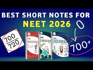 Best Short Notes For NEET to Score 700+ Marks 🤑| in 6 Months | Notes used by toppers 😱 #neet2026