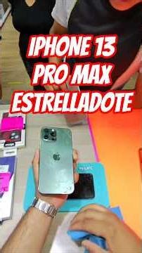 Llegó un cliente con su iPhone 13 Pro Max en color verde alpino 📱🔥