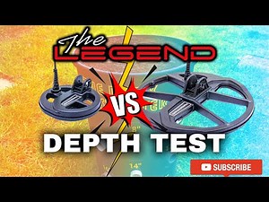 Nokta Makro LEGEND | Stock vs 6” Coil | Depth Test| Metal Detecting
