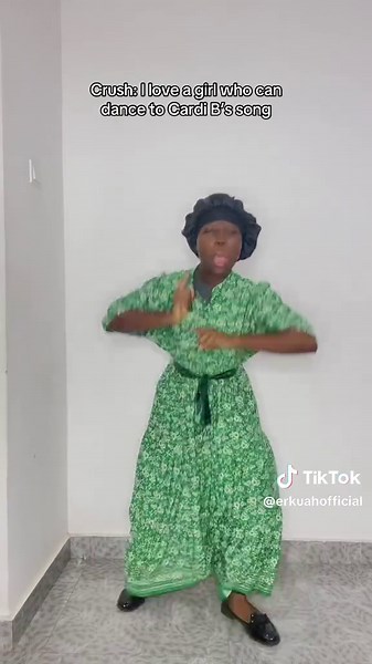 Dancing to Cardi B: A Crush's Delight