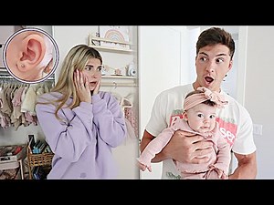 We Got Her Ears Pierced *SURPRISING MOM*