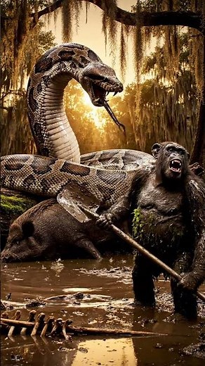 Elderly Florida Woman Rages Against Giant Python to Save Wild Boar