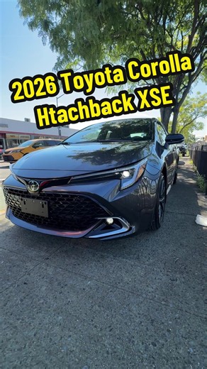 TikTok: 2026 Toyota Corolla Hatchback XSE 🔥 Features #toyota #toyotoacorolla #corolla#xse