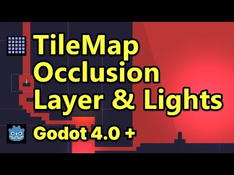 Add lights to your TileMap game using Occlusion layers in Godot 4.0 Tutorial