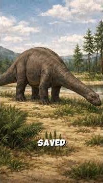 Brontosaurus Was Built to Eat