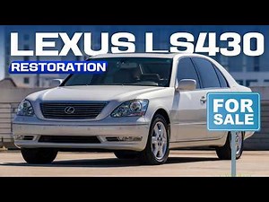 I Bought A Non Running Car At An Auction... Lets Revive It To Sell! | Reviving a 2004 Lexus LS430