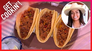 15K views · 63 reactions | #TacoTuesday or welding Tuesday? 藍 Try this delicious tequila turkey tacos recipe and Camila Alves McConaughey's genius hack for cutting onions! | The Kelly Clarkson Show | Facebook