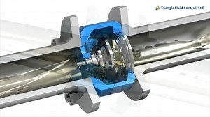 DFT WLC Silent Axial Check Valve Animation