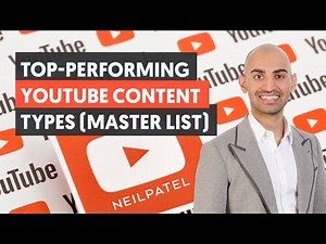 Mind Luster - Learn Top Performing Content Types for YouTube The MASTER LIST Module 1 Lesson 3 YouTube Unlocked