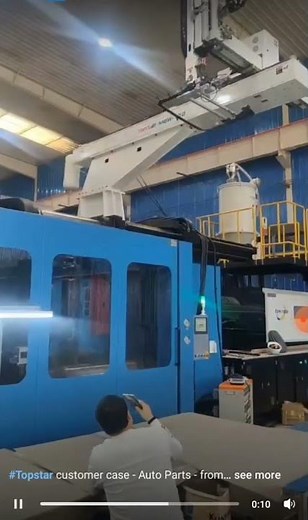 # Robotic Operations in Injection moulding machine