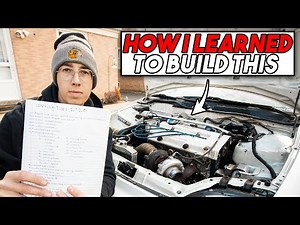 Fully Built Turbo LS VTEC Motor | How I Learned to Build the Civic!