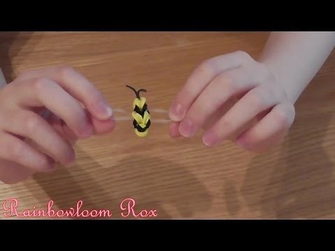 How To Make A Rainbow Loom Bee (Easy)