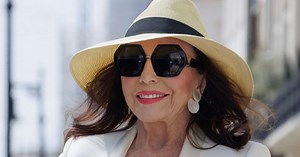 Joan Collin looks gorgeous in 90th birthday snaps
