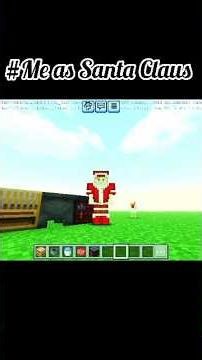 Minecraft santa armour tutorial 😜🧑‍🎄🎄👑#christmasdecor #santaclaus #minecraft #minecraftshorts