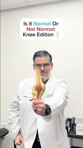 Is it normal or not normal: Knee Edition 👀