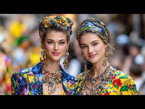 Dolce & Gabbana SS 2026 Runway | High Glamour, Bold Femininity