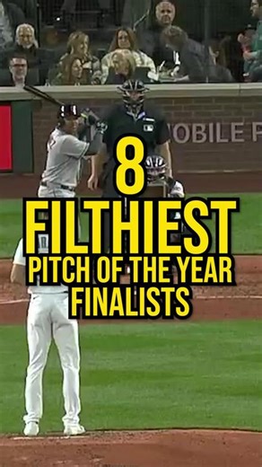 The 8 Finalists for Filthiest Pitch of the Year. 🏆 Matt Brash: Slider Matt Brash: Nutmeg Knuckle Curve Jhoan Duran: Splitter Zac Gallen: Inadvertent Cut Change Mitch Keller: Sweeper George Kirby: Knuckleball Kodai Senga: Ghost Fork Abner Uribe: Sinker