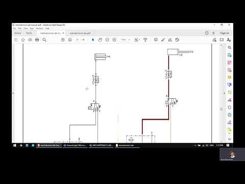 Simulation of hydraulic single acting cylinder using FESTO FluidSIM software