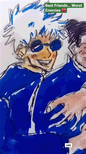 Gojo vs Geto 🔥The Strongest Clash! #shorts #anime #gojo #geto #satorugojo #sugurugeto #suguru #jjk