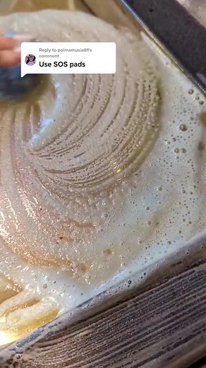 Cleaning with Sos Pads - Let's Try!