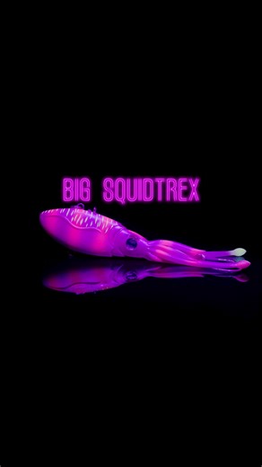 ⚠️ NEW PRODUCT ALERT ⚠️ Take your SQUID GAME to the Next Level 🔥 NEW XL SQUIDTREX SIZES 🦑 Dominate the deep with 3 heavyweight models. Squidtrex170: 6-1/2" /8-3/4oz, Squidtrex190: 7-1/2"/14oz and Squidtrex220: 9"/21oz. The Squidtrex can be fished vertically like a jig, cast at feeding fish and even trolled at medium to high speed. Featuring an additional top towpoint for trolling and casting, an opposed main towpoint for deep jigging and line through rigging applications plus a utility eyelet 