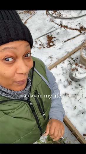 Waste not want not‼️ I found a little life under all that ice in my garden. So I decided to make the kids some tinctures. We usually get really busy in the spring time when the herbs are at their peaks but I’d rather put these to work before the cold weather takes them completely. | Red Moon Madre