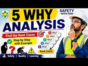 How to Conduct a 5 Why Analysis /Explained with Example #india #construction #investigations