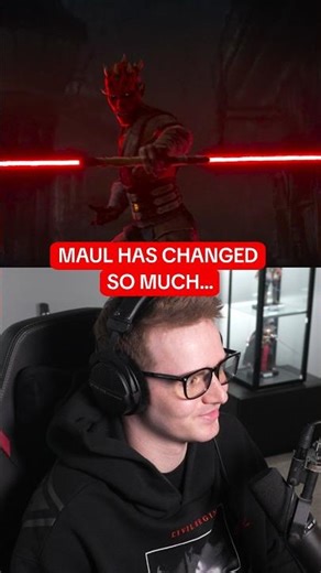 Darth Maul has CHANGED so much...