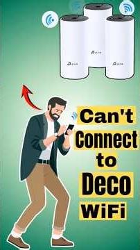 TP-Link Deco Not Connecting? Try This Fix! #tplink #wifi #tech