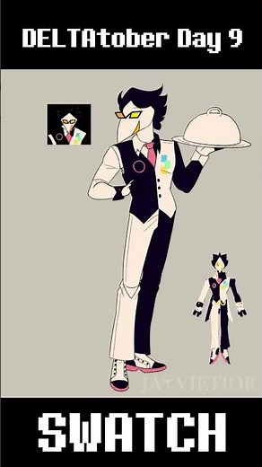 DELTARUNE October Prompt Day 9 - Swatch!