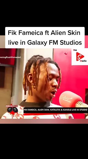 Fik Fameica and Alien Skin Live Performance at Galaxy FM Studios