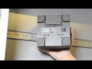 Mounting tip: Mounting the AXIS F41 Main Unit on DIN rail