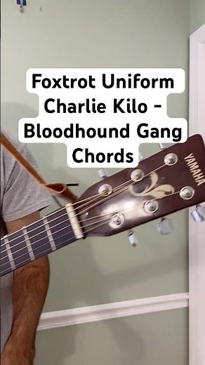 Foxtrot Uniform Charlie Kilo” - Bloodhound Gang | Easy Guitar Tutorial with Simple Chords