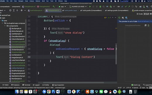Jetpack Compose 之Dialog 用法