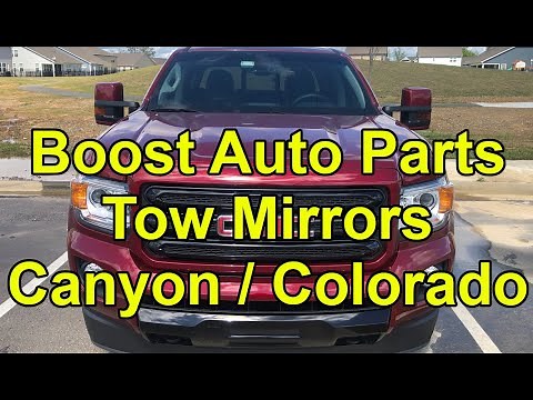 [HOW TO] Install Boost Auto Parts Towing Mirrors for 2015-2022 Canyon / Colorado
