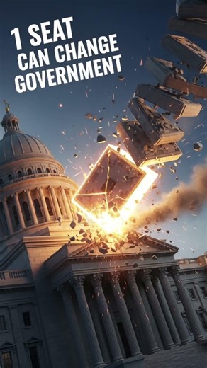 1 Seat decides Government?! 😳 | 234 தொகுதிகள் Secret 🔥 #shorts #election #gk