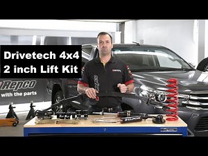 Drivetech 4x4 Enduro Pro 2inch Lift kit - Repco
