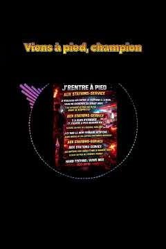 Viens à pied, champion