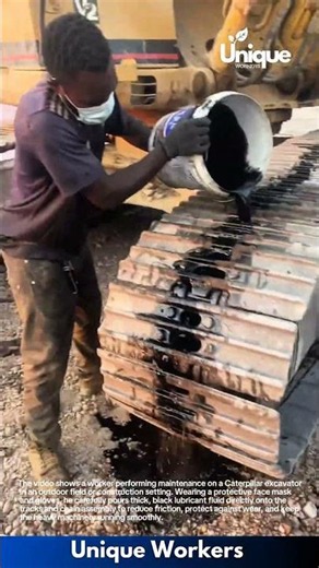 Heavy Machinery Maintenance: Lubricating Excavator Track Chains