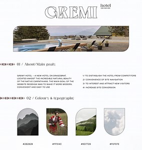 Gremi Hotel — Website & Landing Page Design