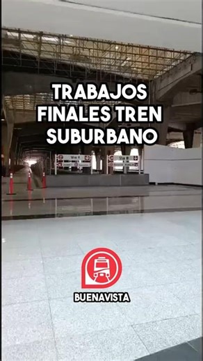 Latest work in Buenavista for the AIFA - Lechería Suburban Train in the State of Mexico! 🚆