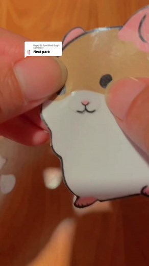 Replying to @Fun Blind Bag How to make Paper Pet Hamster 2/2 #foryou #fyp #paperdoll #pet #hamster #diy