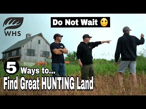5 Ways To Find Hunting Land - NOW!