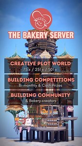 The Bakery | Minecraft Builders on Instagram: "Join our discord and server today! Link in bio. #minecraft #minecraftbuilds #minecraftdaily #minecraftserver"