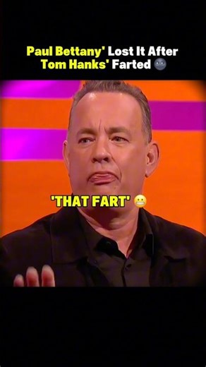 Tom Hanks Had a Fart Attack Fighting Paul Bettany 😭 #shorts