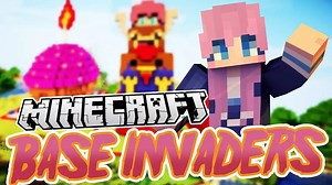 Animal Tower! | Minecraft Base Invaders Challenge 0027