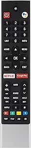 Amazon.com: JKZTJOF HS-7700 Voice Remote Control for Skyworth Smart TV HS-7700J HS-7720 with Google Play and Netflix Button : Electronics